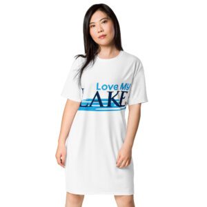 Love MY Lake T-Shirt Dress