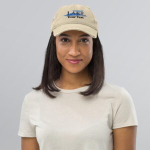 Customizable Distressed Hat
