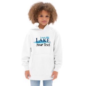 Customizable Kids Fleece Hoodie