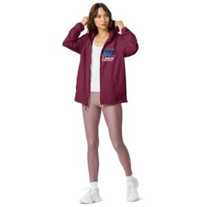 Unisex lightweight zip up windbreaker - Lanier