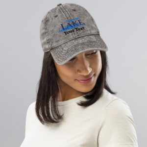 Customizable Vintage Cotton Twill Cap