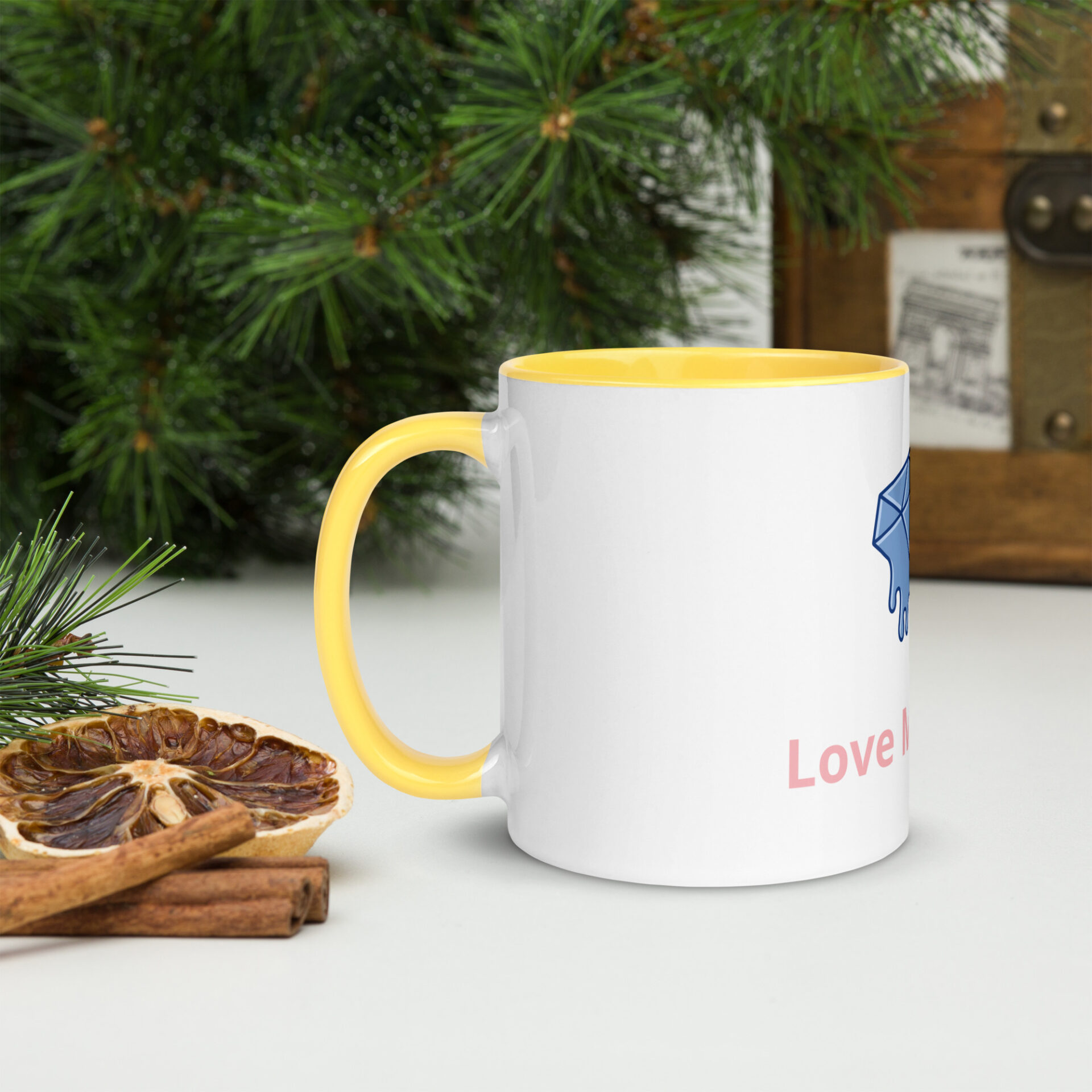Love MY Lake Coffee Mug with Color Inside - Image 5
