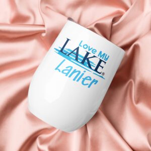 Love MY Lake "Lanier" Wine Tumbler