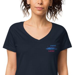 Women’s Ftted V-Neck T-Shirt