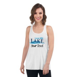 Customizable Women's Flowy Racerback Tank